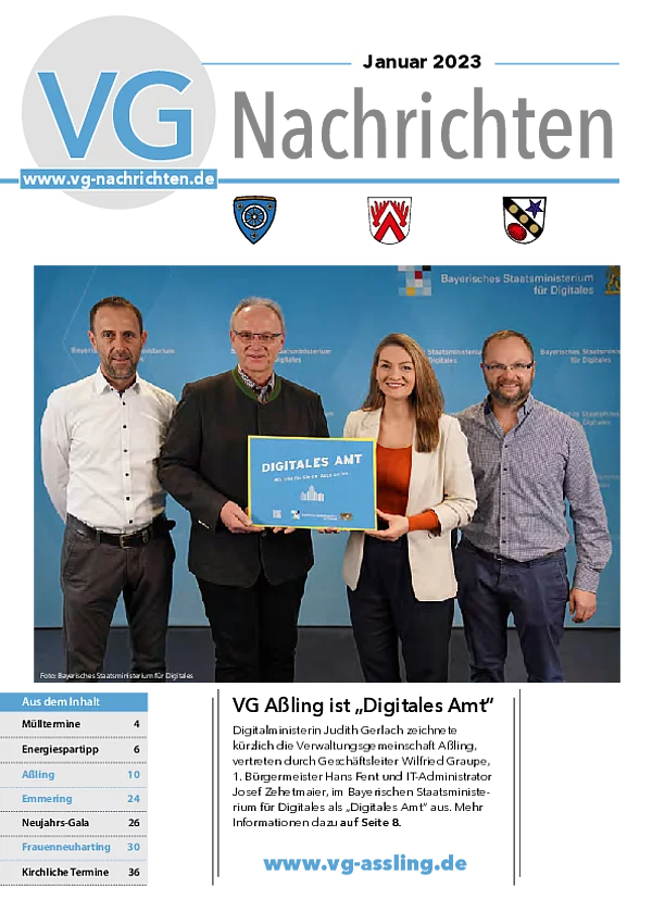 VG Nachrichten Januar 2023